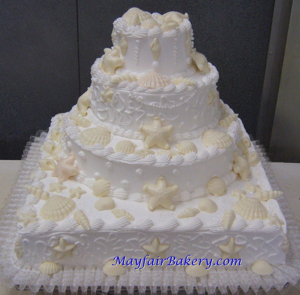 Seashell cake